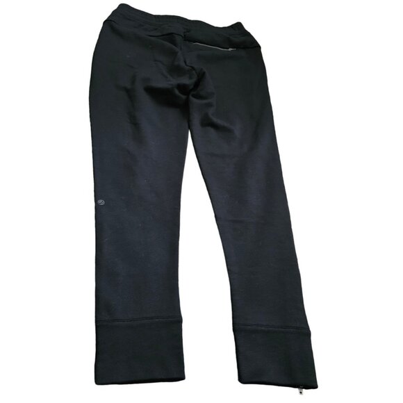 Crz‎ Yoga Sweat Pant Jogger with ankle zippers size small Black - Picture 3 of 16